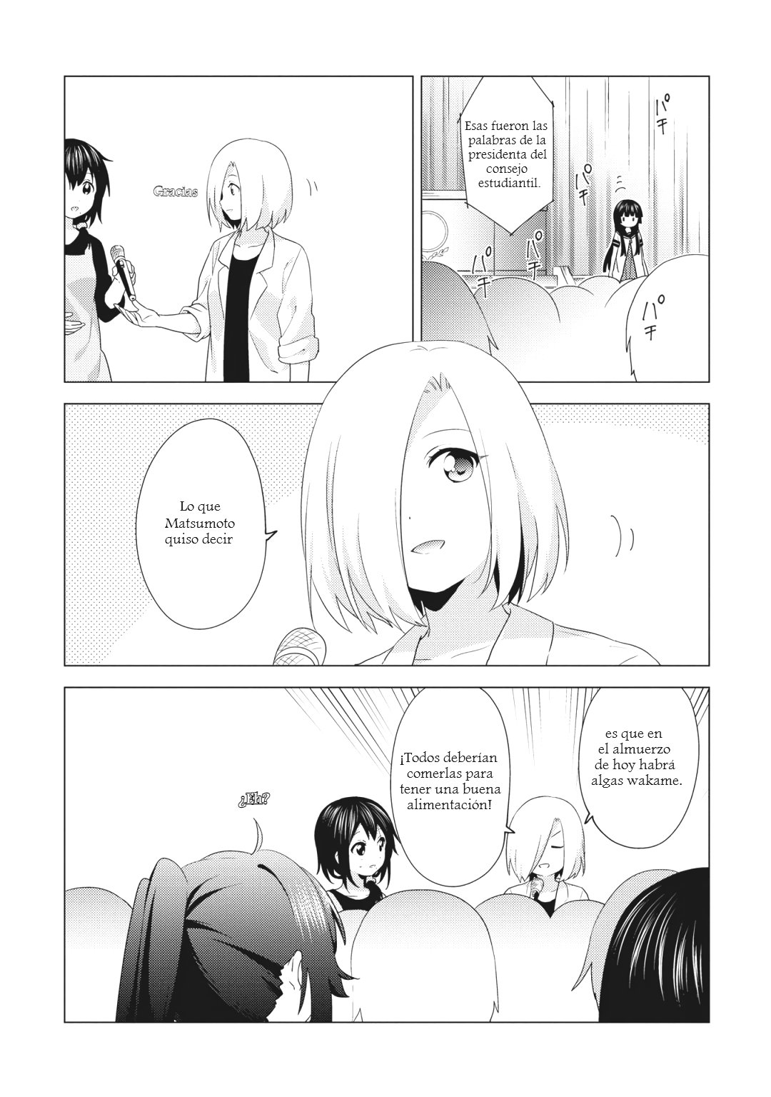 Yuru Yuri Capitulo 160: Todos asisten a la asamblea escolar página 12