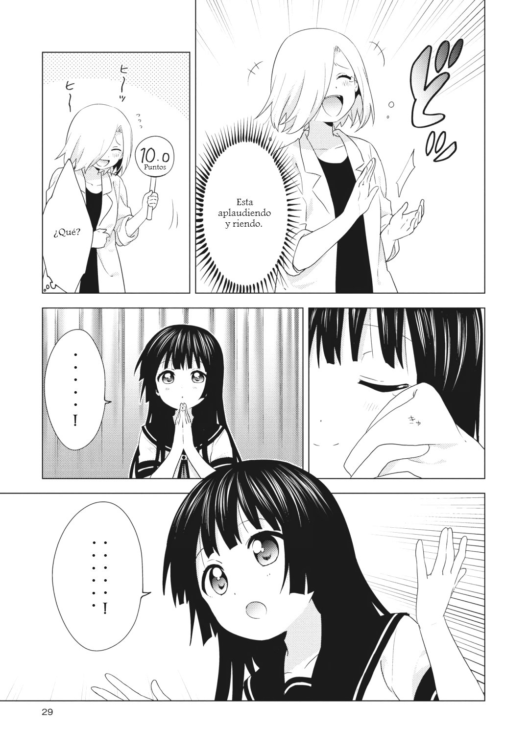 Yuru Yuri Capitulo 160: Todos asisten a la asamblea escolar página 7