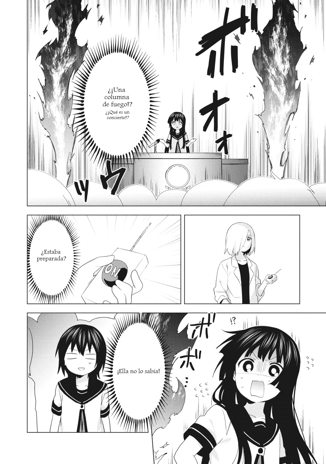 Yuru Yuri Capitulo 160: Todos asisten a la asamblea escolar página 8