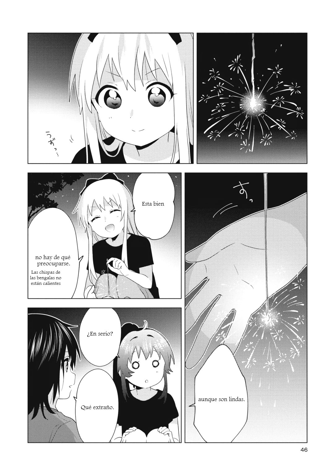 Yuru Yuri Capitulo 161: Amigas de la infancia y las bengalas página 10