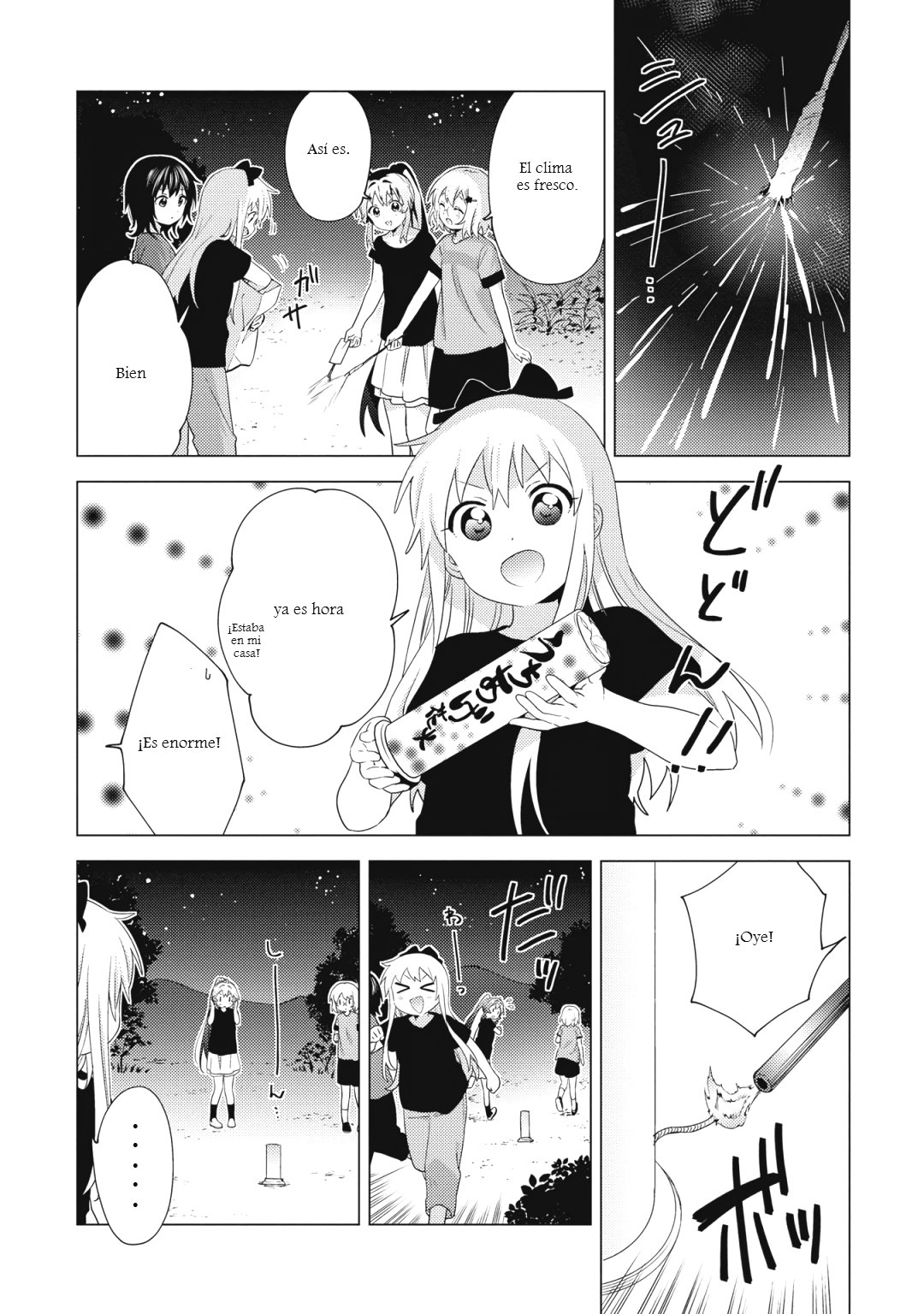 Yuru Yuri Capitulo 161: Amigas de la infancia y las bengalas página 2