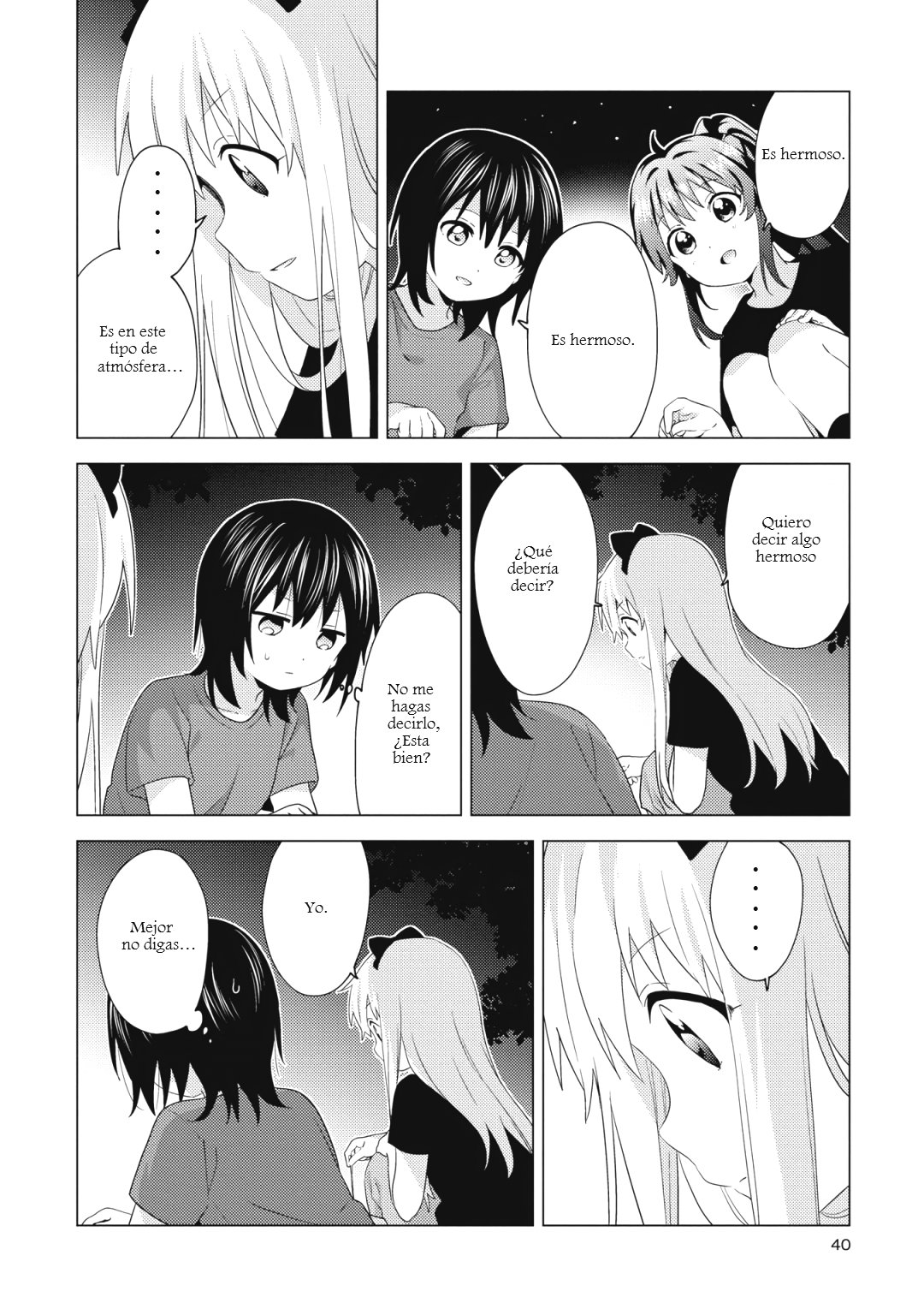 Yuru Yuri Capitulo 161: Amigas de la infancia y las bengalas página 4