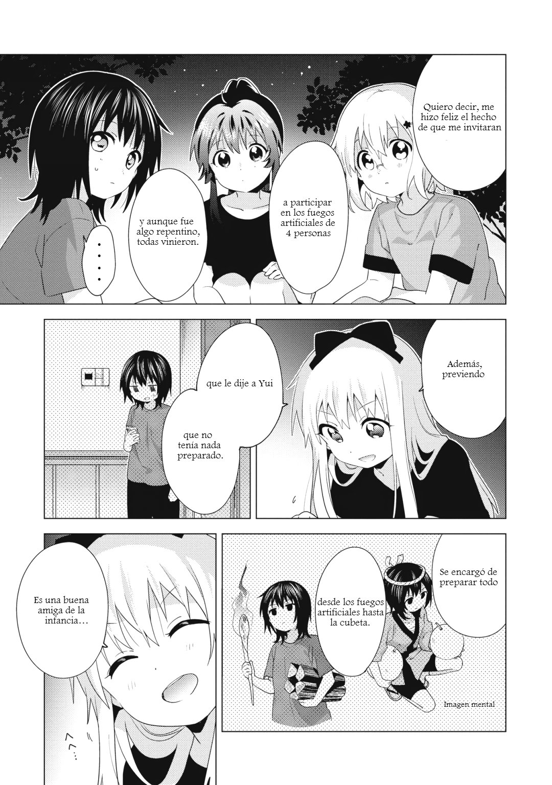 Yuru Yuri Capitulo 161: Amigas de la infancia y las bengalas página 5