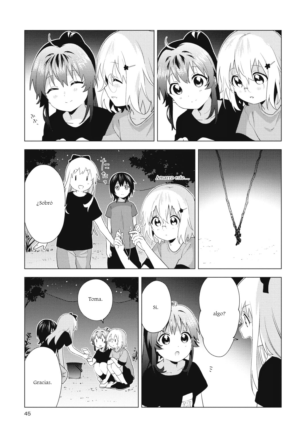 Yuru Yuri Capitulo 161: Amigas de la infancia y las bengalas página 9