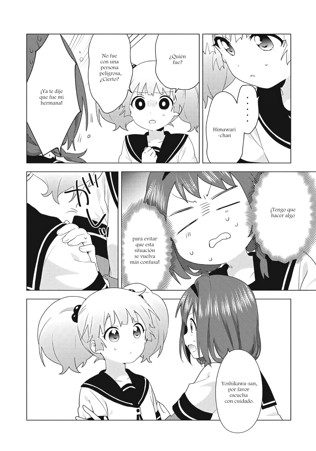 Yuru Yuri Capitulo 163: Es de buena educación mirar hacia otro lado página 10