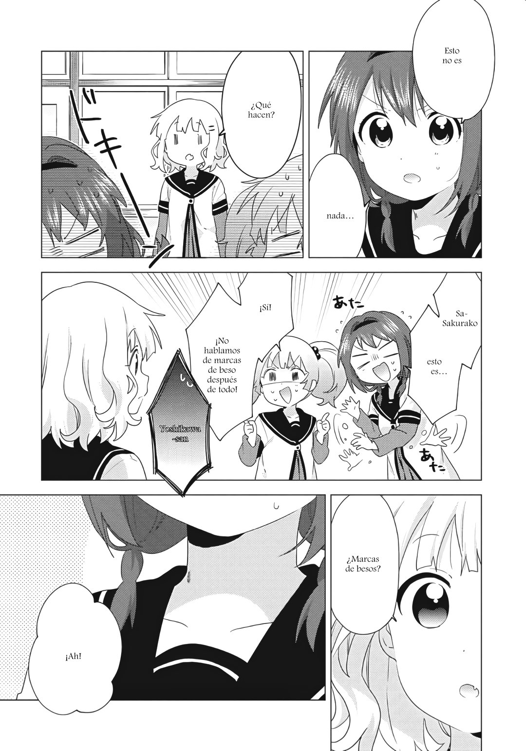 Yuru Yuri Capitulo 163: Es de buena educación mirar hacia otro lado página 11