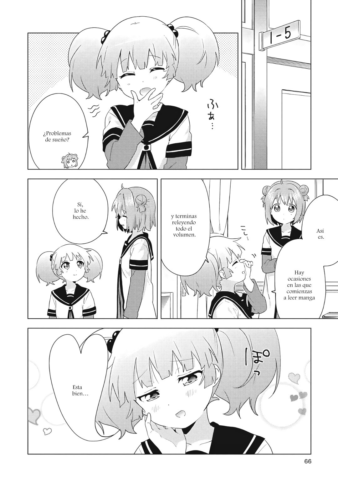 Yuru Yuri Capitulo 163: Es de buena educación mirar hacia otro lado página 2