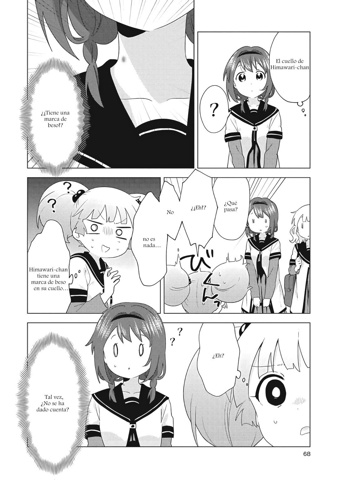 Yuru Yuri Capitulo 163: Es de buena educación mirar hacia otro lado página 4