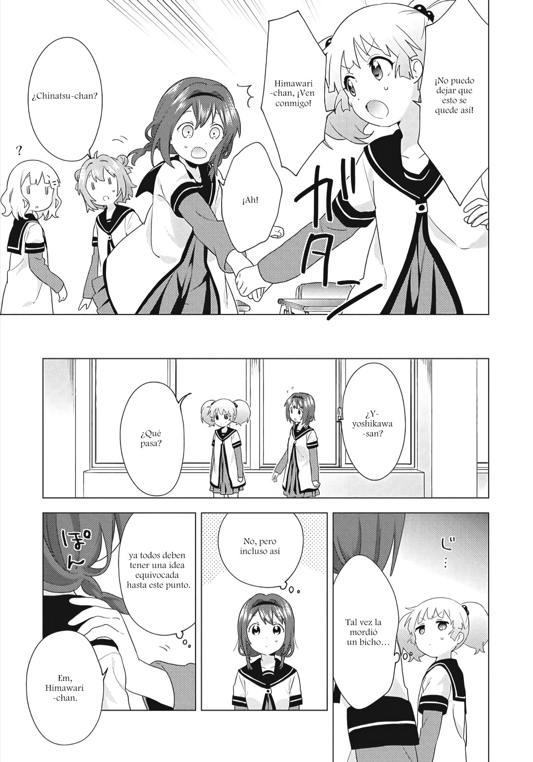 Yuru Yuri Capitulo 163: Es de buena educación mirar hacia otro lado página 5