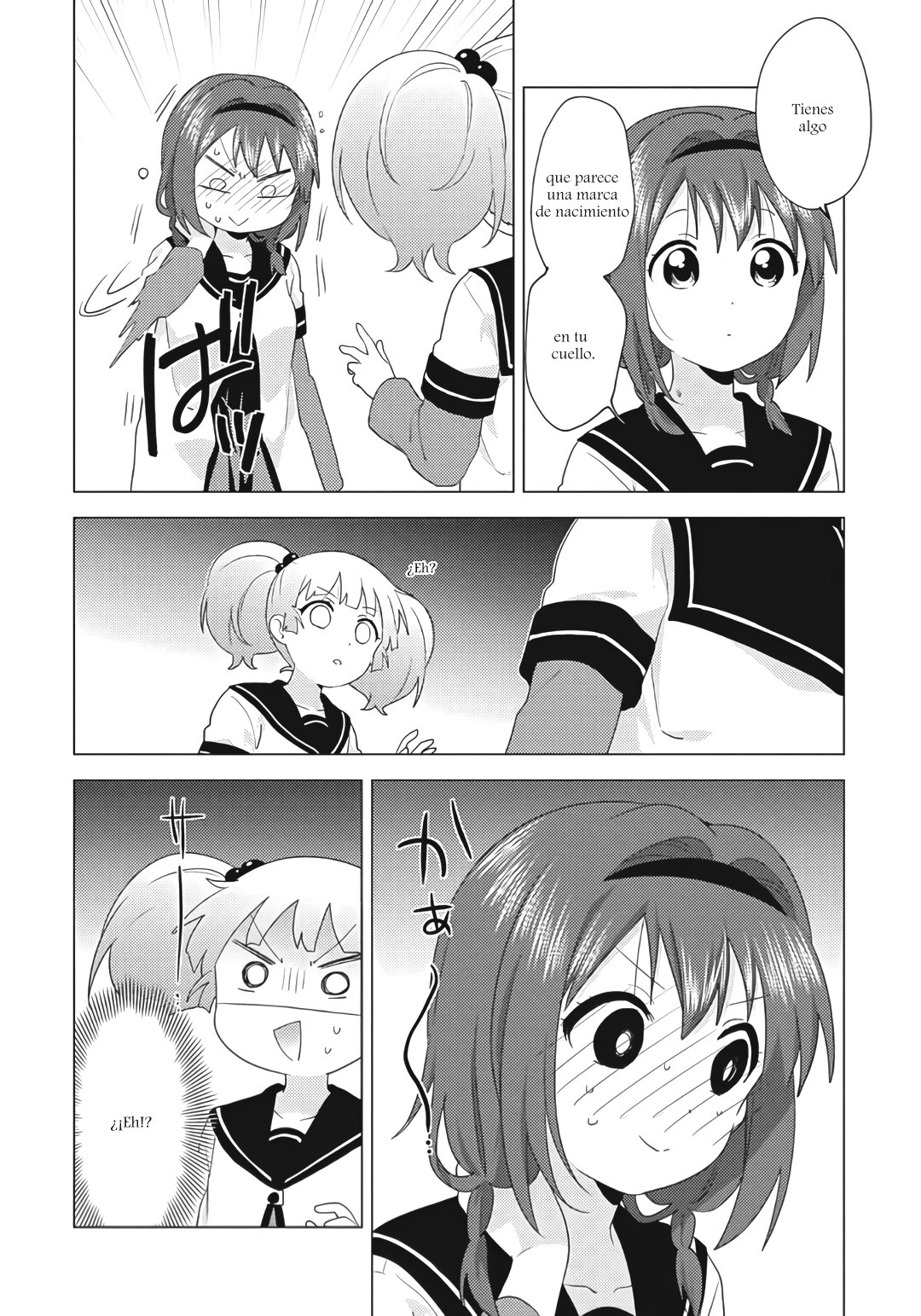 Yuru Yuri Capitulo 163: Es de buena educación mirar hacia otro lado página 6