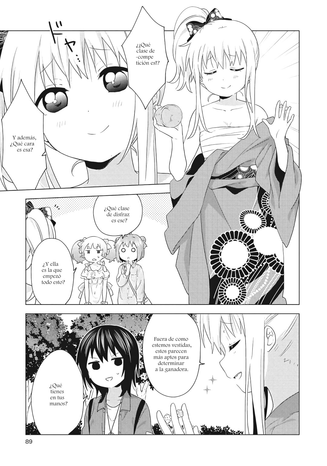 Yuru Yuri Capitulo 164: Vestirse para la ocasión página 11