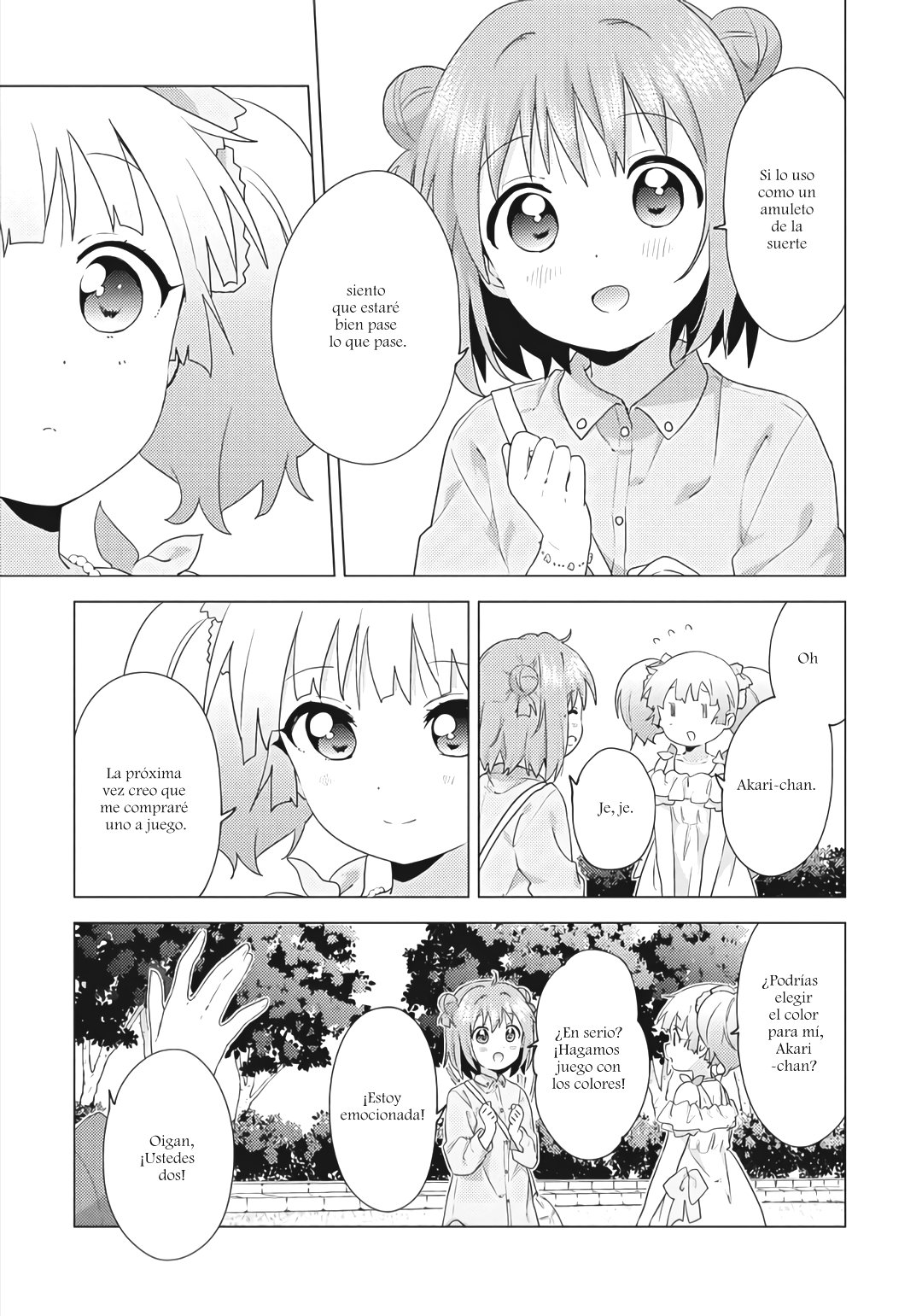 Yuru Yuri Capitulo 164: Vestirse para la ocasión página 7