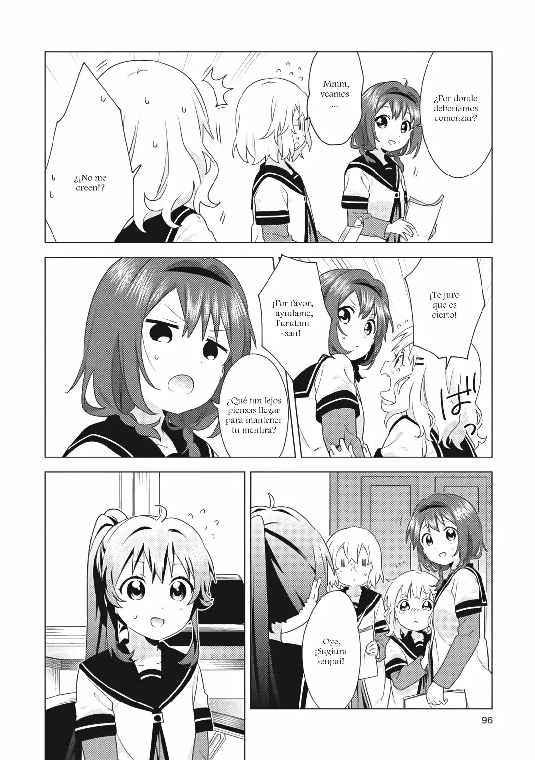 Yuru Yuri Capitulo 165: ¡Nadie puede ser yo, más que yo! página 4