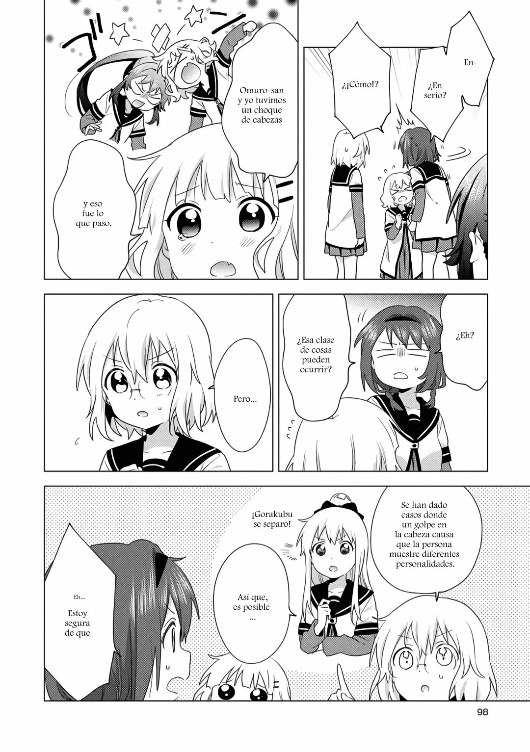 Yuru Yuri Capitulo 165: ¡Nadie puede ser yo, más que yo! página 6