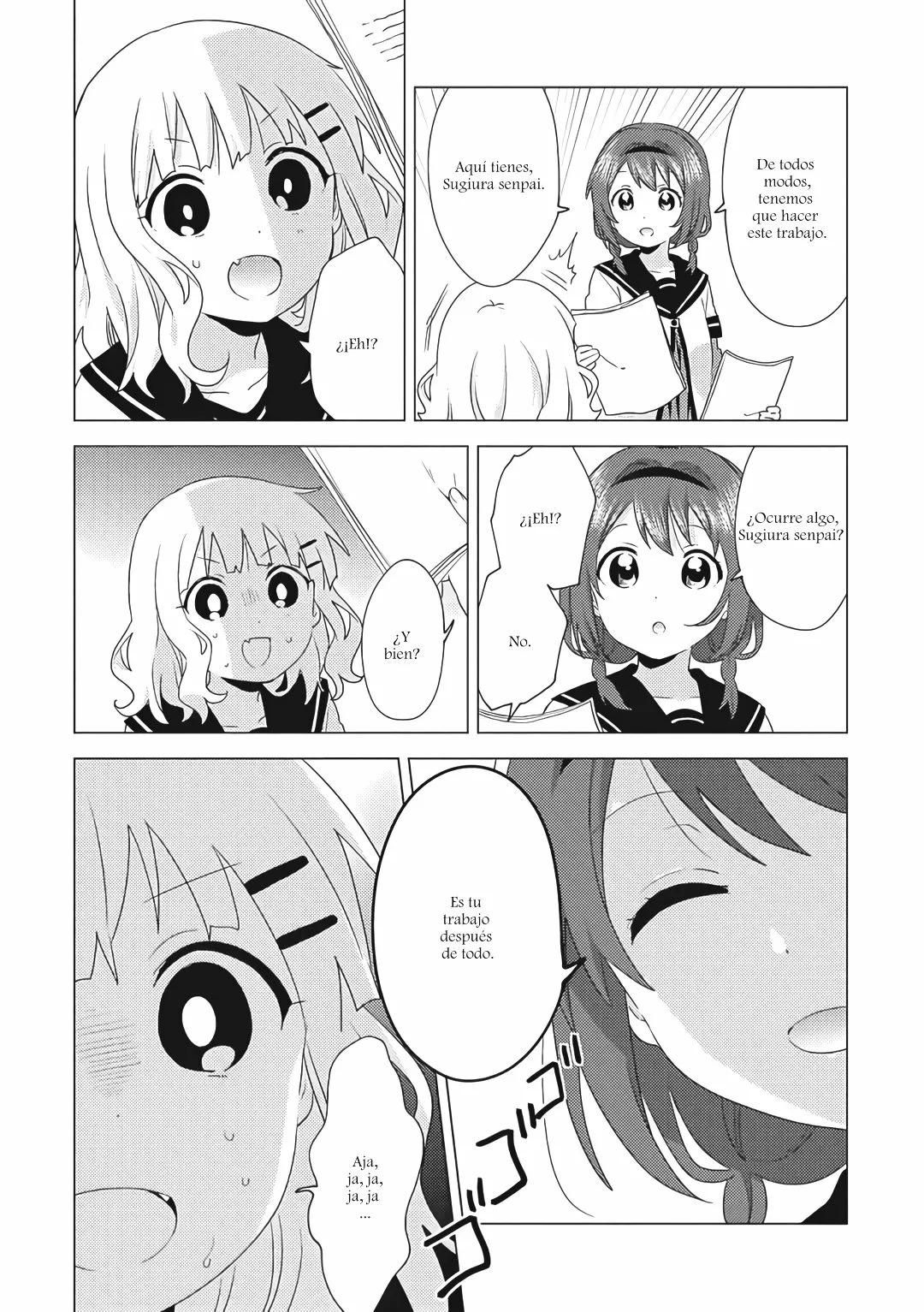 Yuru Yuri Capitulo 165: ¡Nadie puede ser yo, más que yo! página 9