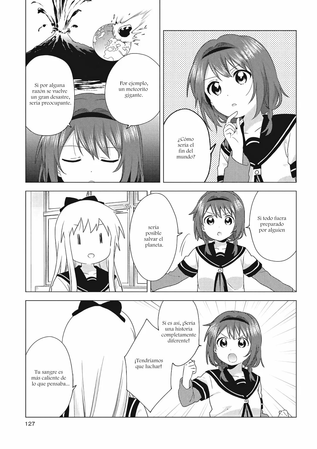 Yuru Yuri Capitulo 167 página 7