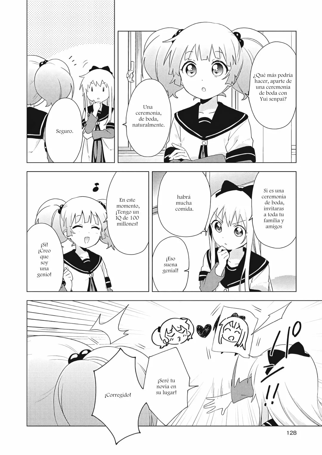 Yuru Yuri Capitulo 167 página 8