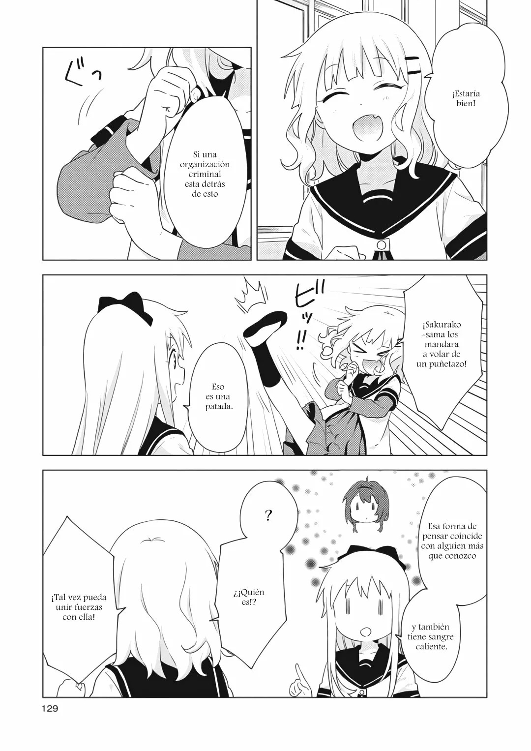 Yuru Yuri Capitulo 167 página 9