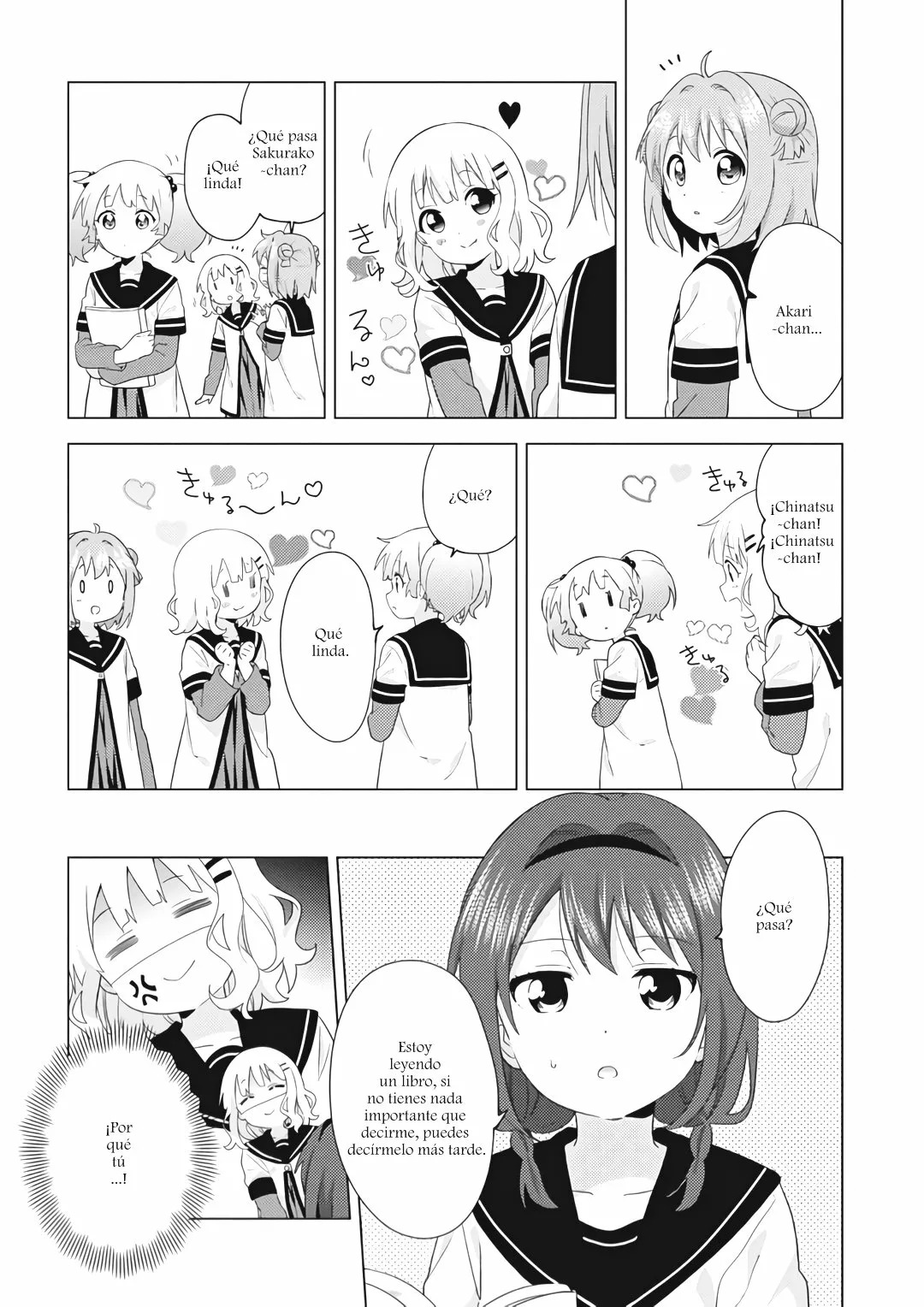 Yuru Yuri Capitulo 169: ¡No lo diré dos veces! página 8