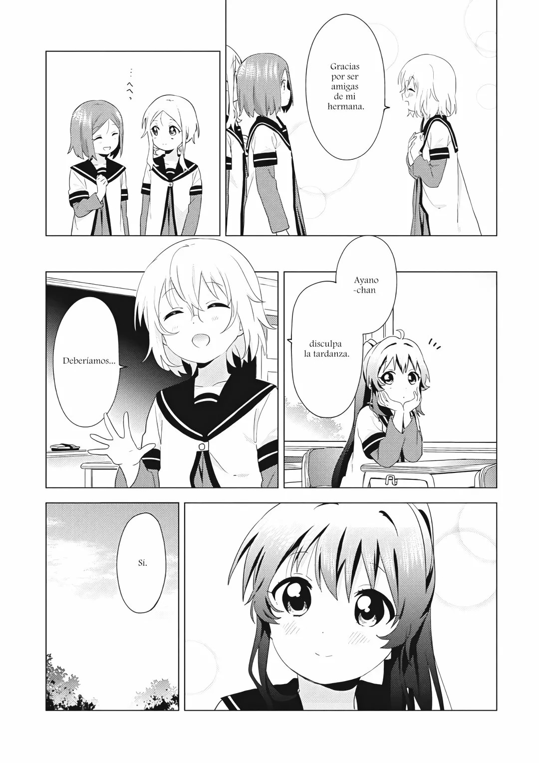 Yuru Yuri Capitulo 170: Rumor de las Groupies página 12