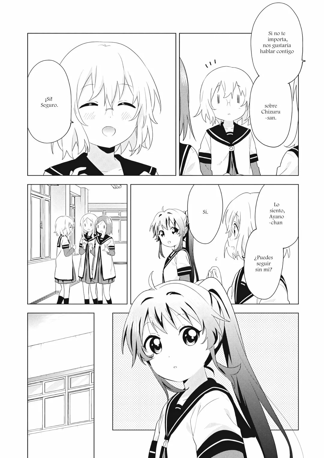 Yuru Yuri Capitulo 170: Rumor de las Groupies página 4