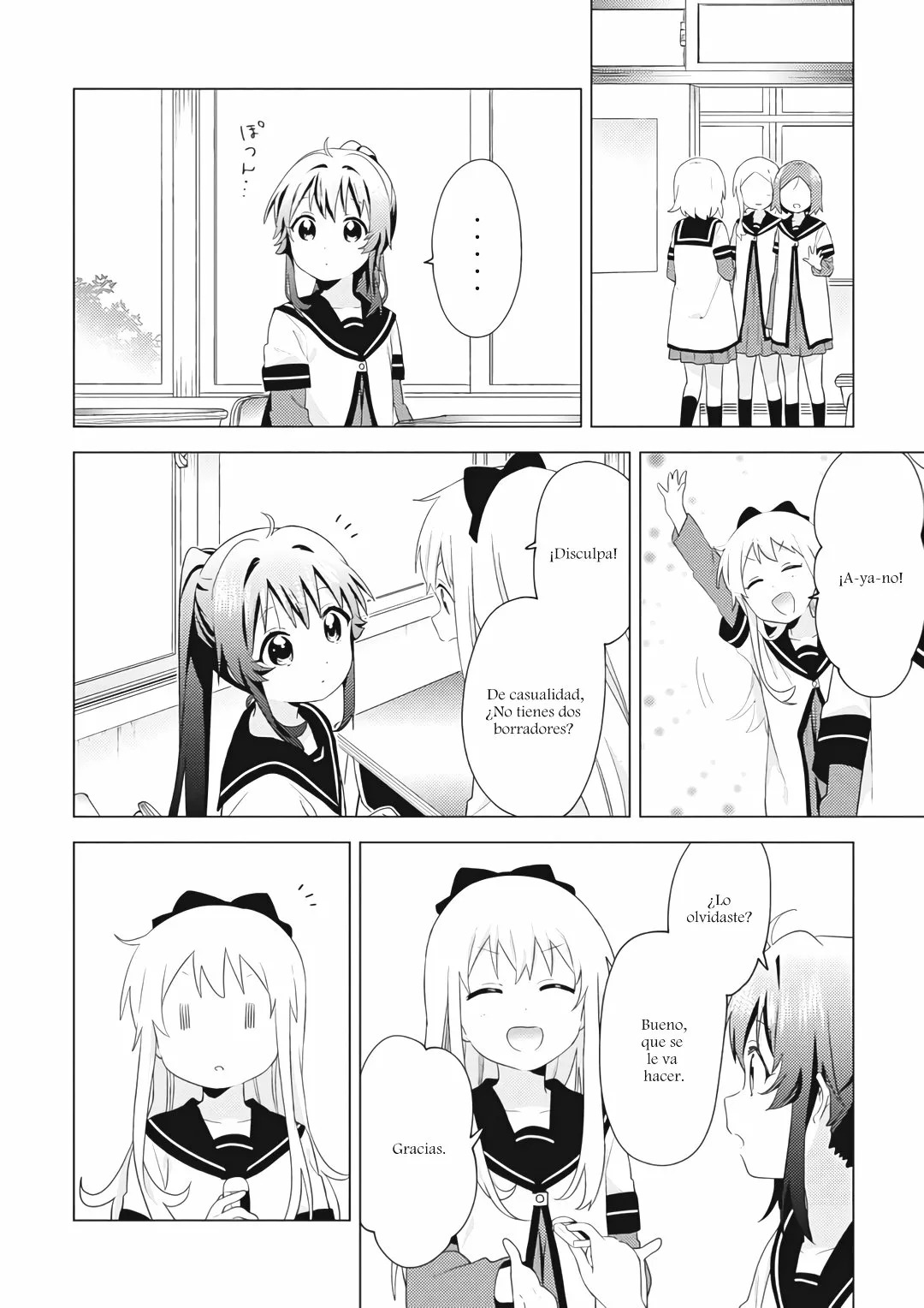 Yuru Yuri Capitulo 170: Rumor de las Groupies página 6