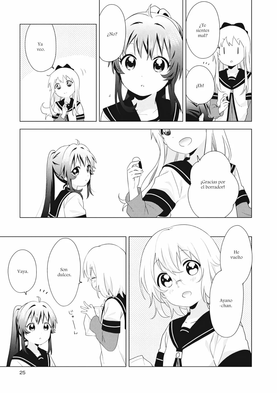 Yuru Yuri Capitulo 170: Rumor de las Groupies página 7