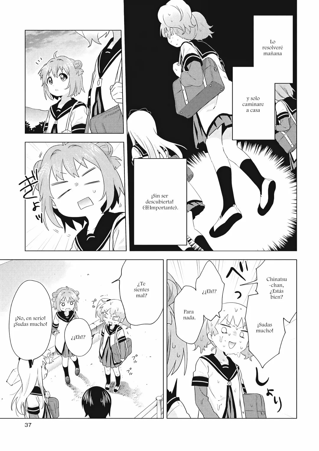 Yuru Yuri Capitulo 171: Historias verdaderamente vergonzosas página 5