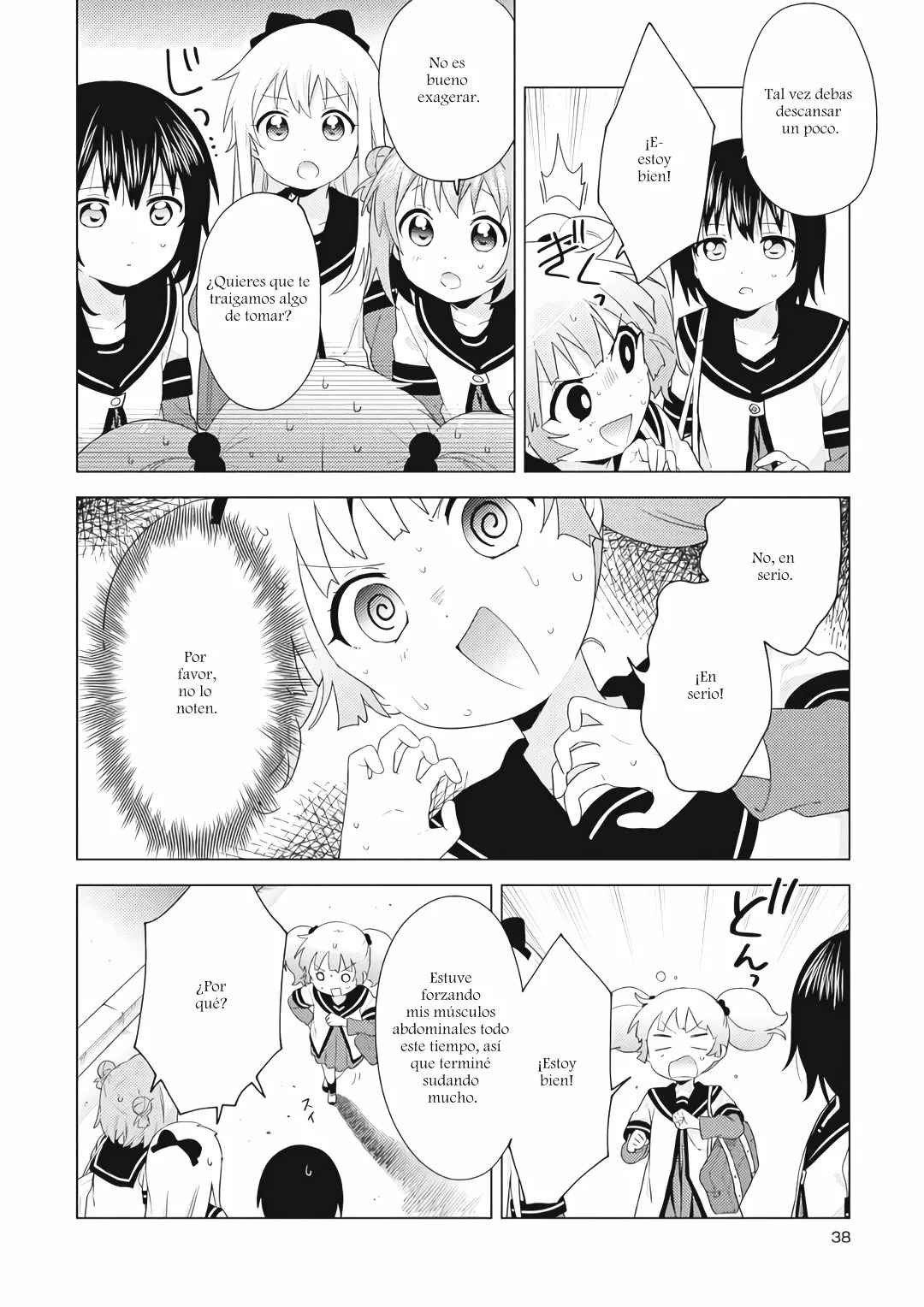 Yuru Yuri Capitulo 171: Historias verdaderamente vergonzosas página 6