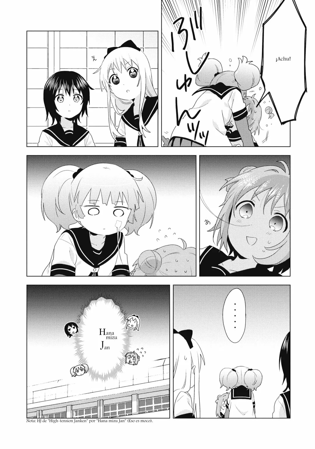 Yuru Yuri Capitulo 173: HJ es NG para Akari página 12