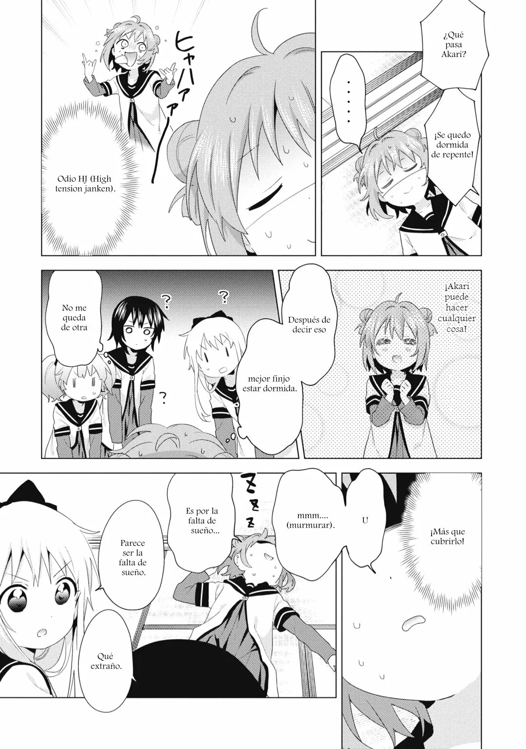 Yuru Yuri Capitulo 173: HJ es NG para Akari página 3