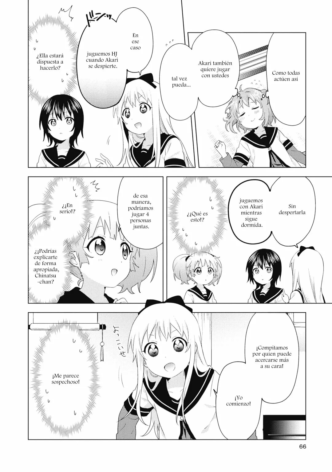 Yuru Yuri Capitulo 173: HJ es NG para Akari página 6