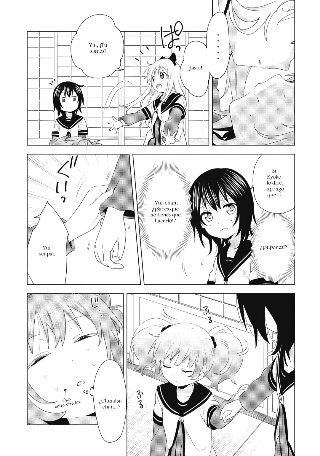 Yuru Yuri Capitulo 173: HJ es NG para Akari página 8