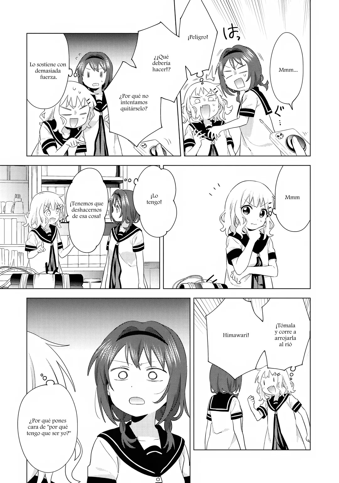 Yuru Yuri Capitulo 174 página 7