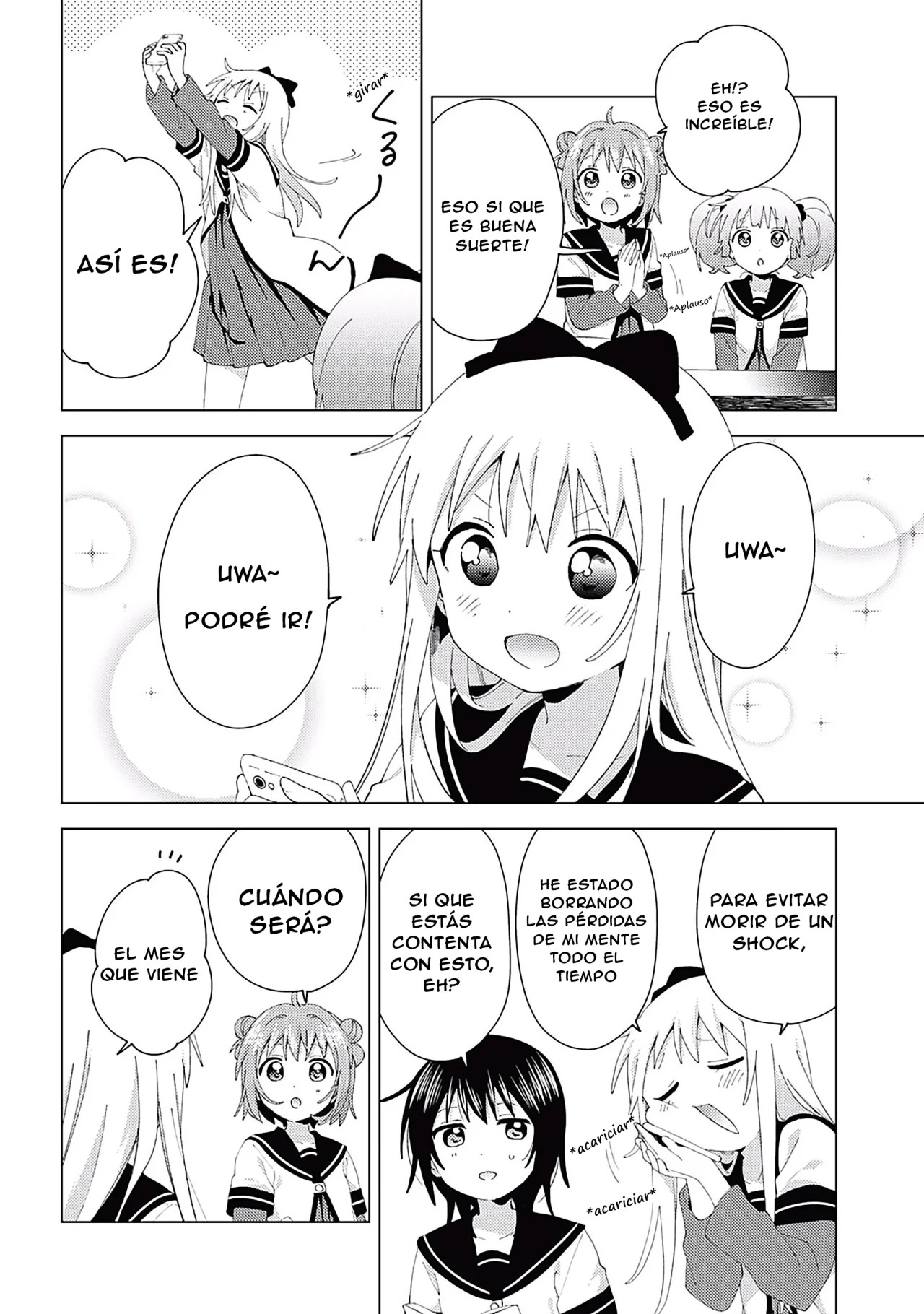 Yuru Yuri Capitulo 179: Kyoko Fukyoko página 4