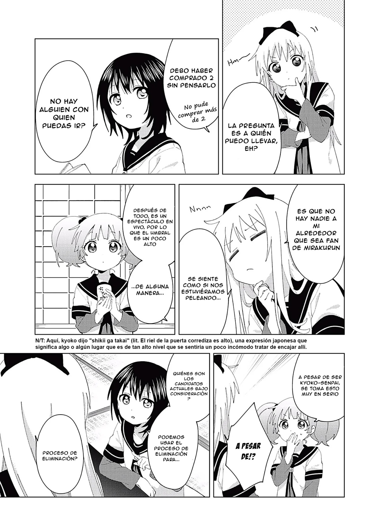 Yuru Yuri Capitulo 179: Kyoko Fukyoko página 5