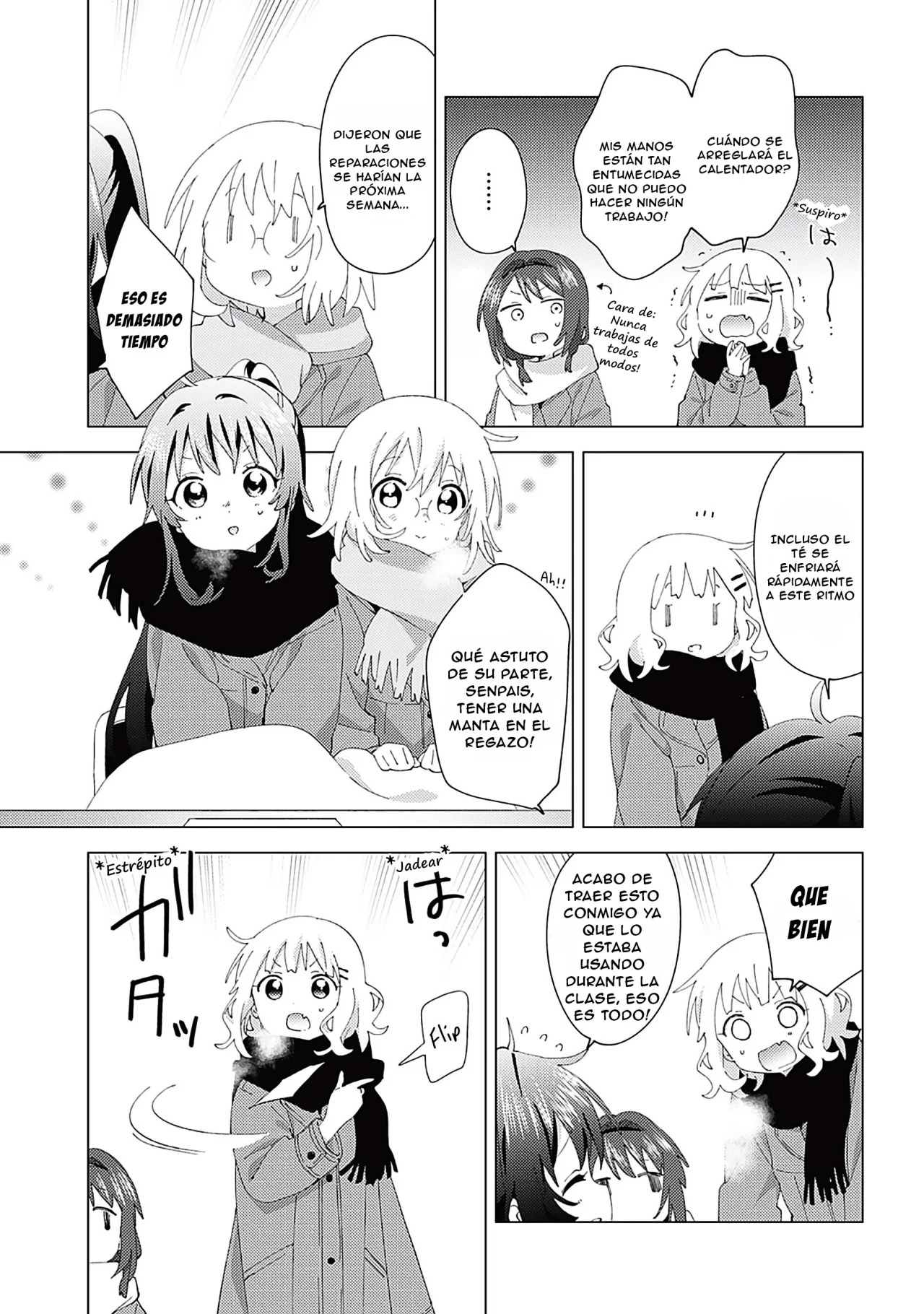 Yuru Yuri Capitulo 181: Muuuy frío página 3