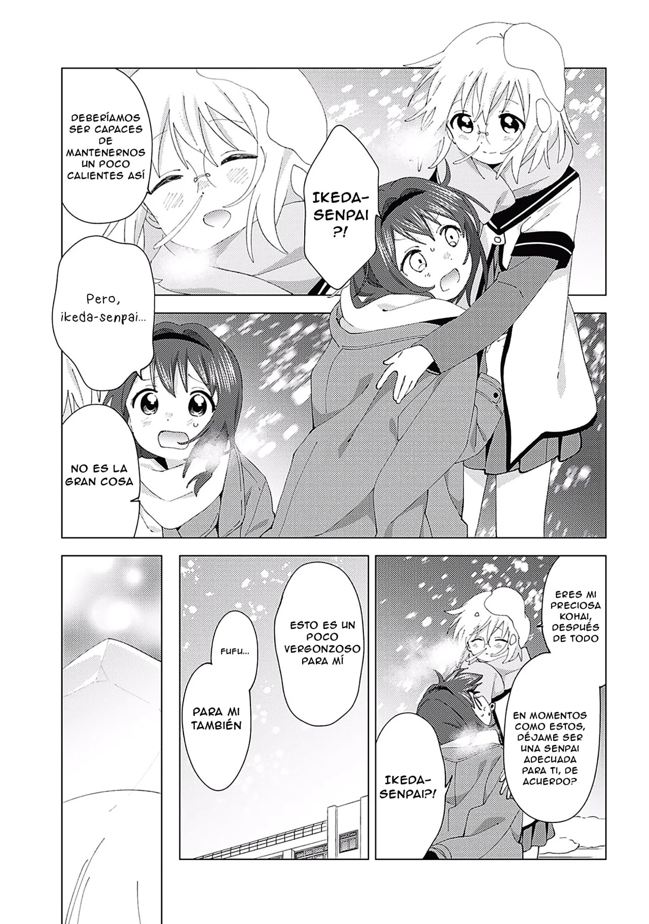 Yuru Yuri Capitulo 181: Muuuy frío página 9