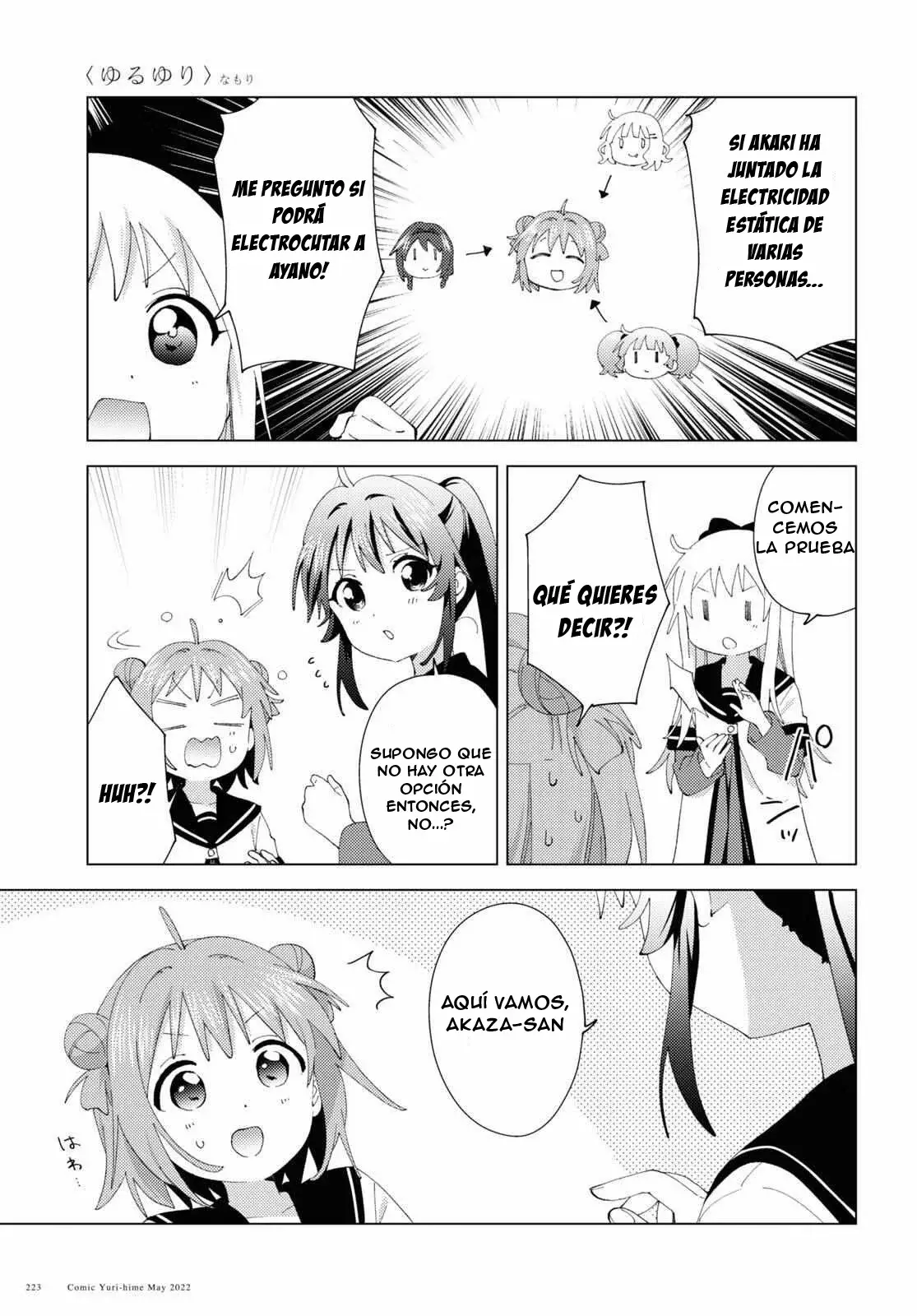 Yuru Yuri Capitulo 184: Electricidad estática página 11