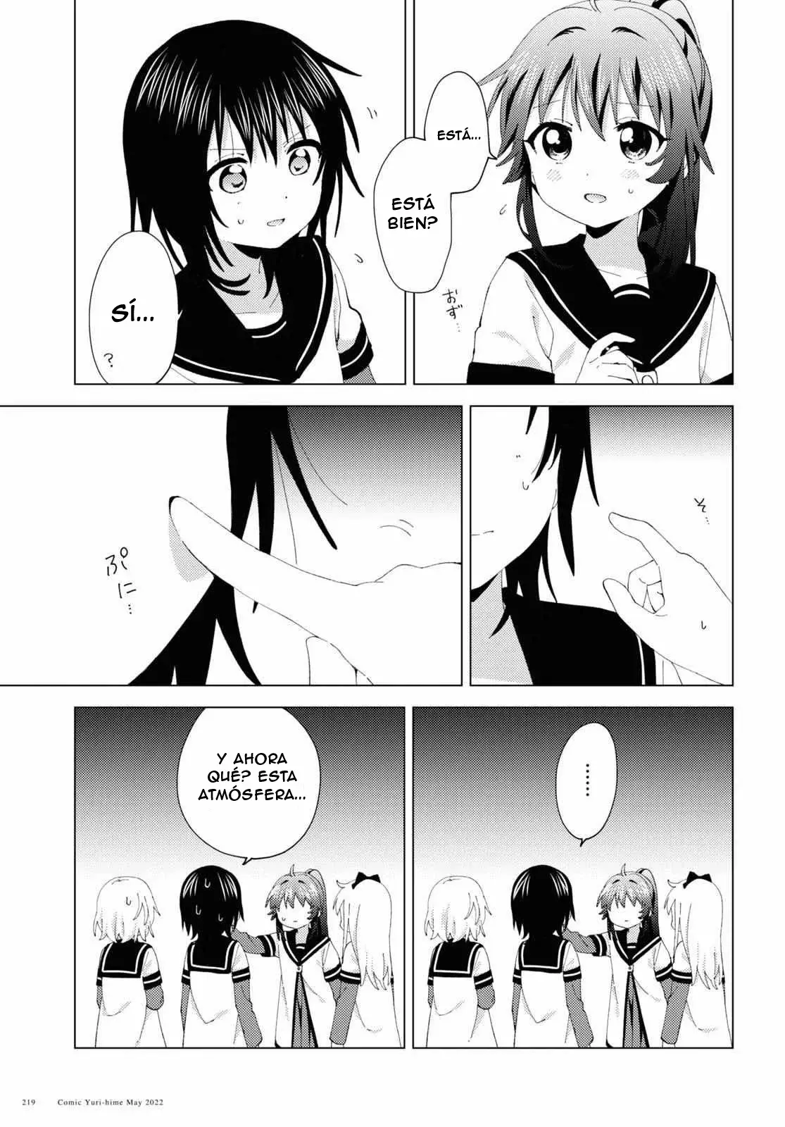 Yuru Yuri Capitulo 184: Electricidad estática página 7