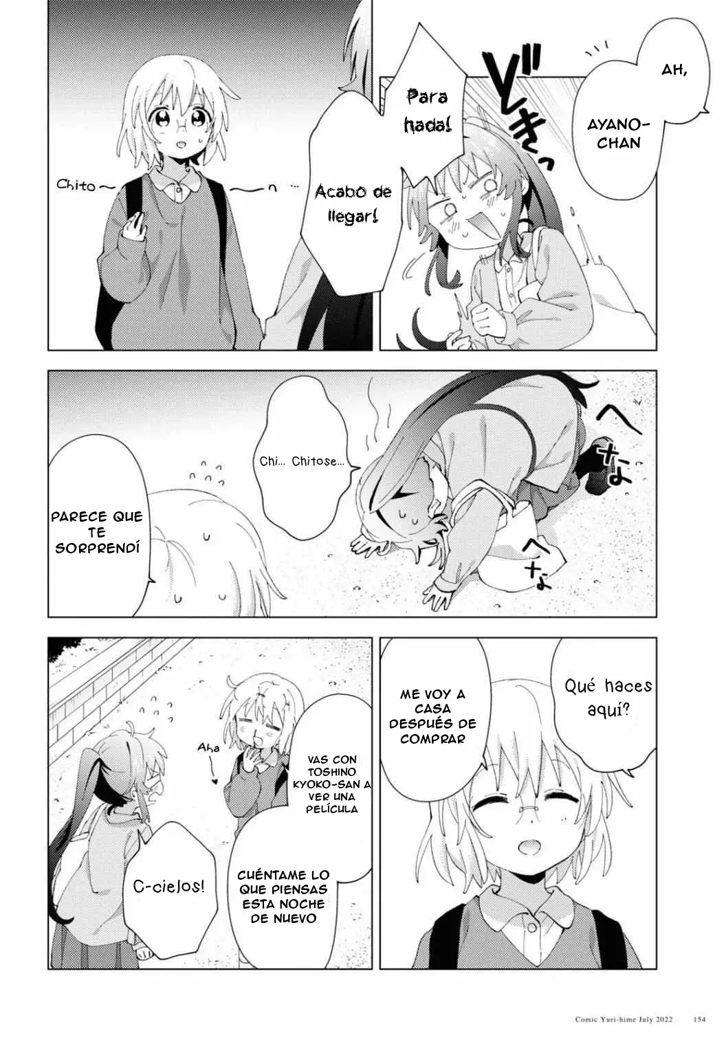 Yuru Yuri Capitulo 186: Tiempo de espera página 4