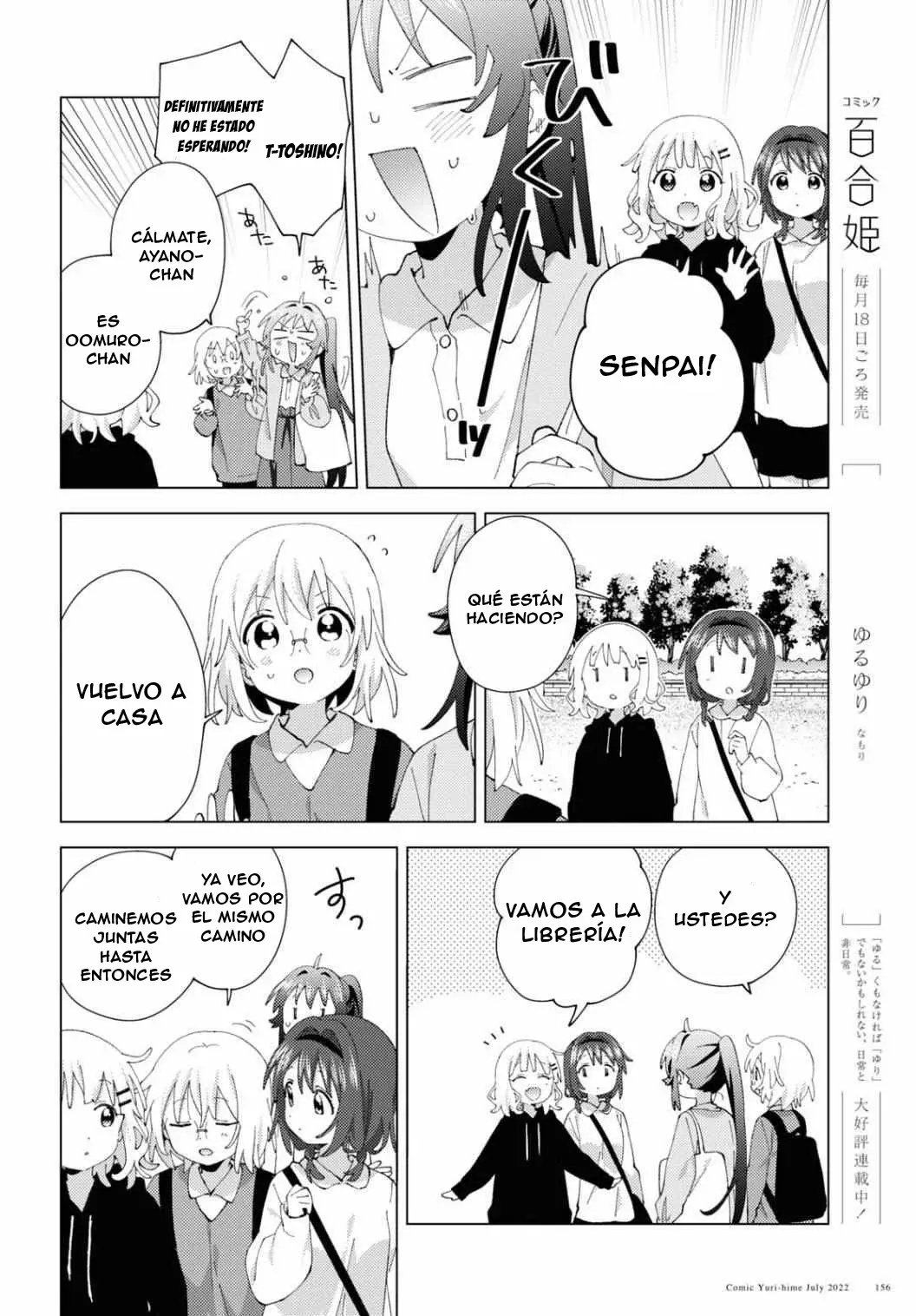 Yuru Yuri Capitulo 186: Tiempo de espera página 6