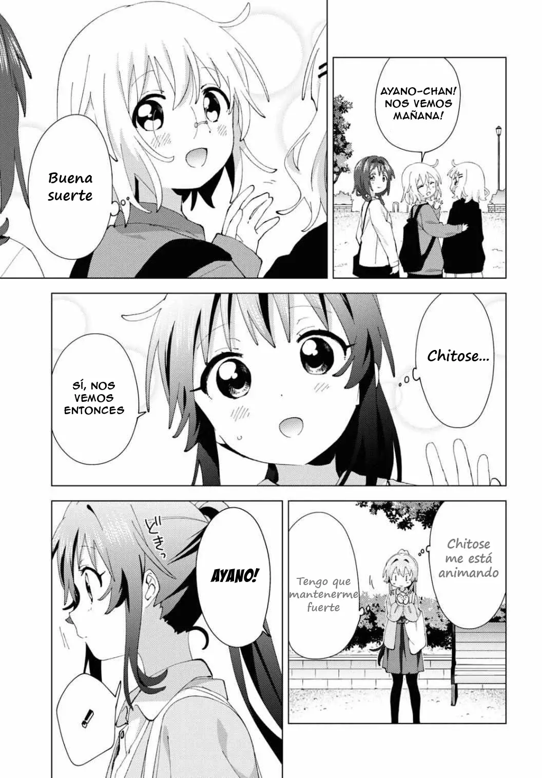 Yuru Yuri Capitulo 186: Tiempo de espera página 7
