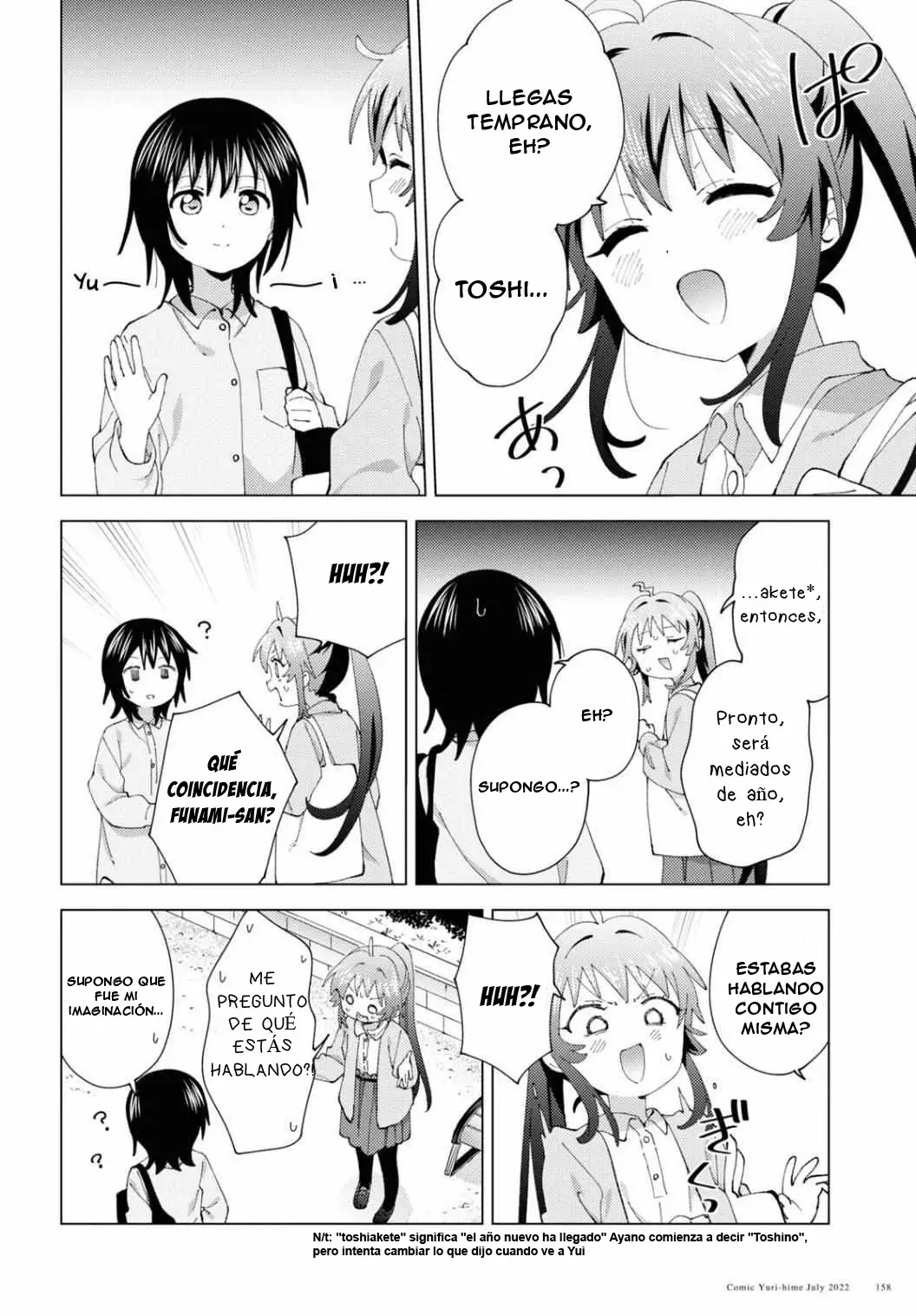 Yuru Yuri Capitulo 186: Tiempo de espera página 8