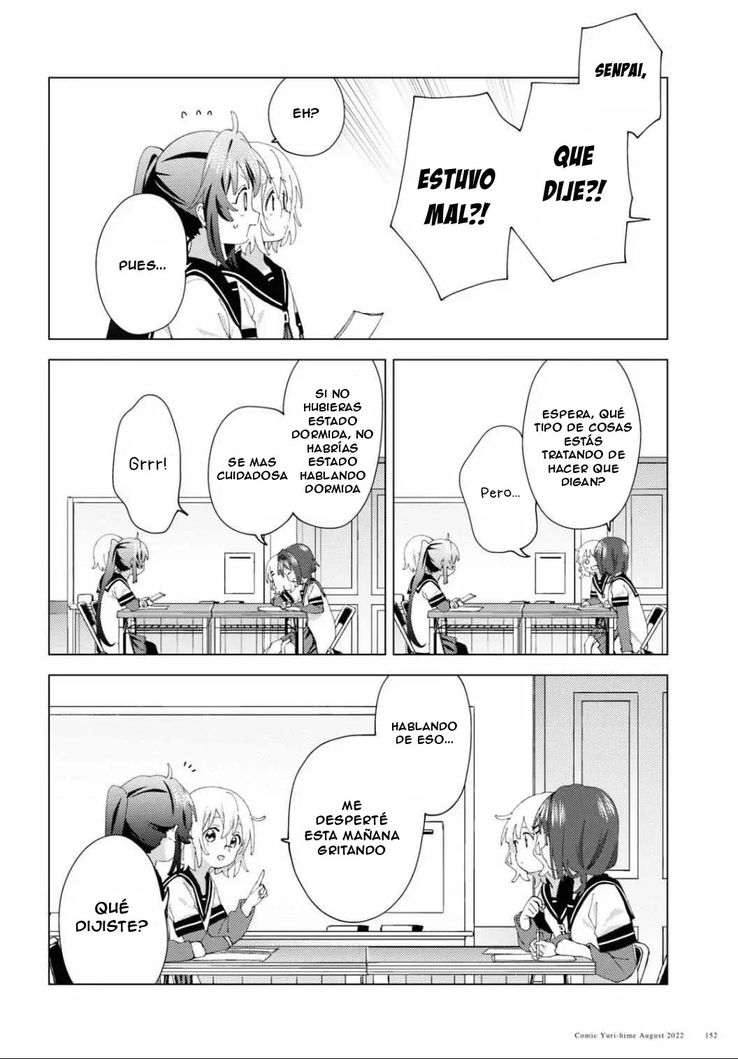 Yuru Yuri Capitulo 187: Día habitual página 4