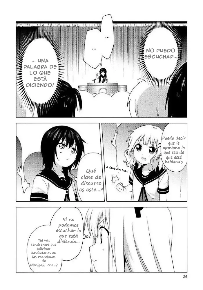 Yuru Yuri Capitulo 190: No vinieron las personas a las que estábamos esperando página 4