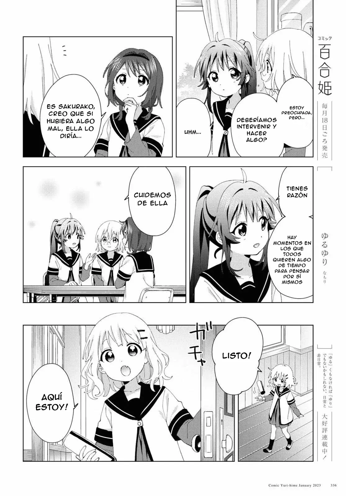 Yuru Yuri Capitulo 192: Hospitalidad página 4