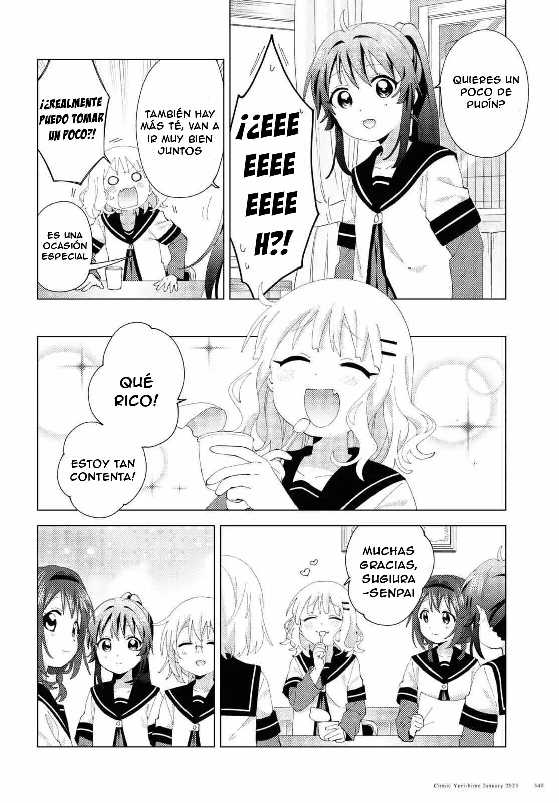 Yuru Yuri Capitulo 192: Hospitalidad página 8