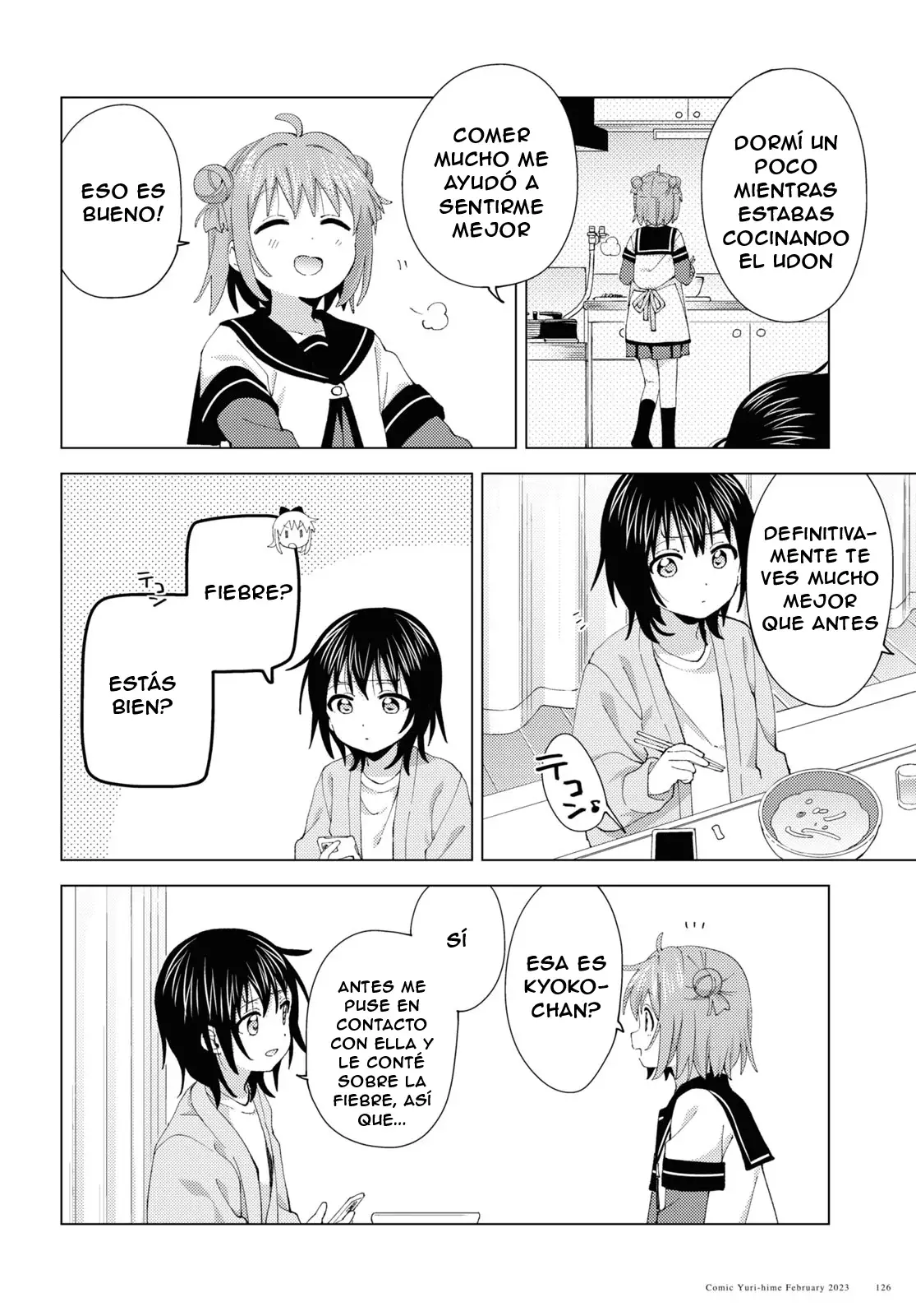 Yuru Yuri Capitulo 193: Cuídate página 8