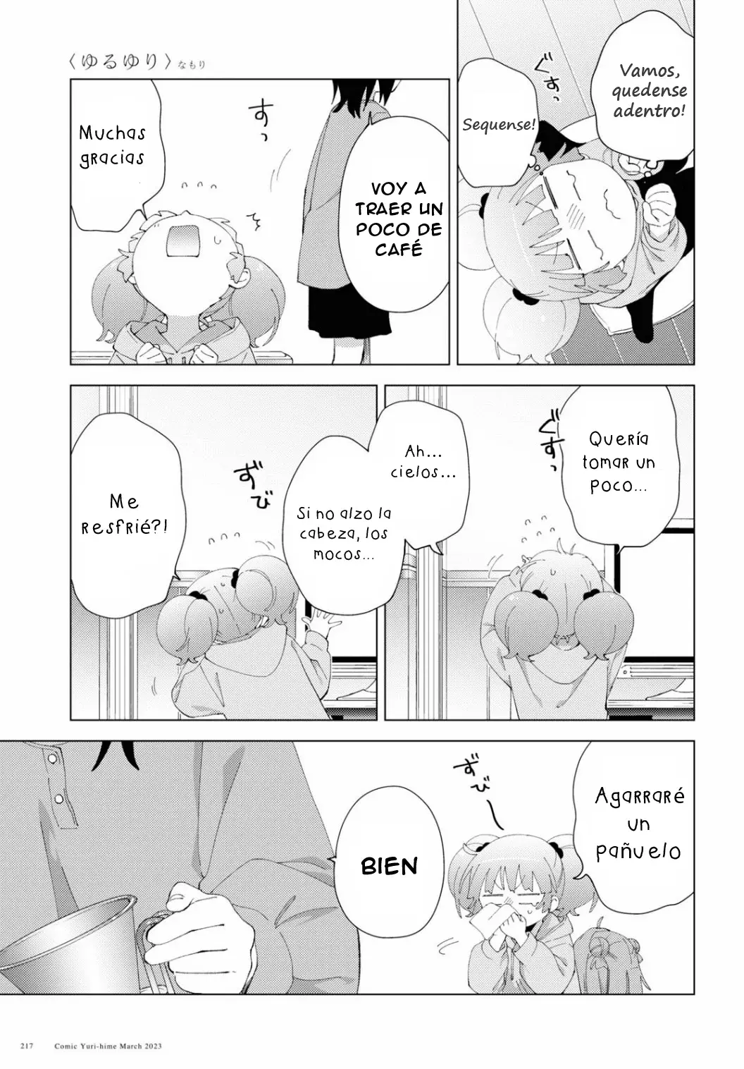 Yuru Yuri Capitulo 194: No llores página 3